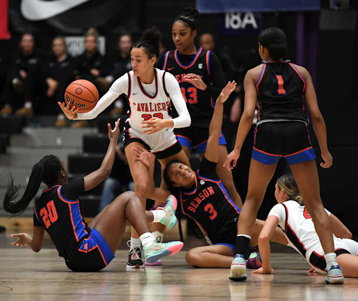 Benson Clackamas 6A Oregon girls basketball semifinal 2024 Taylor Balkom 05